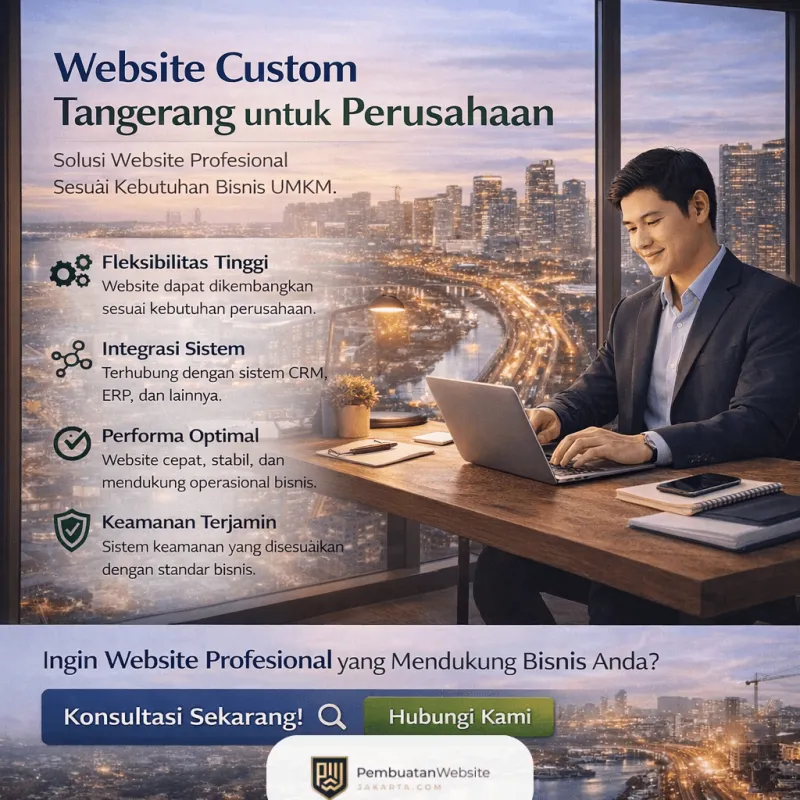 Website Custom Tangerang untuk Perusahaan